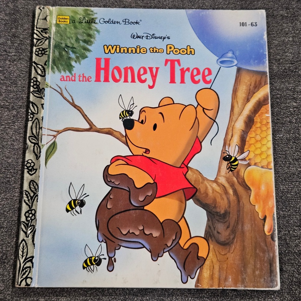 Winnie the Pooh and the Honey Tree Little Golden Book 1994 Disney Hardcover